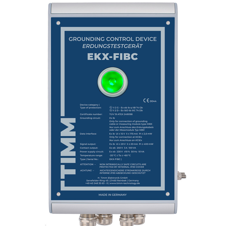 TIMM EKX-FIBC吨袋静电接地监控连锁